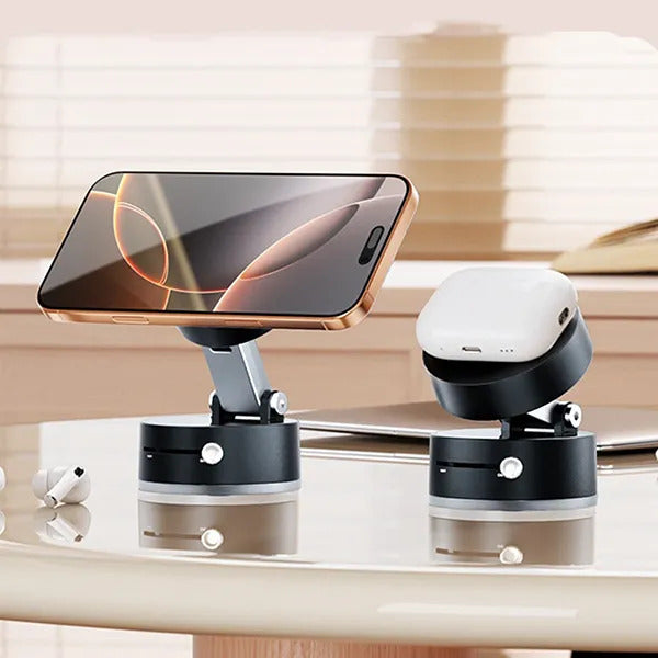 360° Auto Rotating Phone Holder | Smart Pan-Tilt Camera Mount