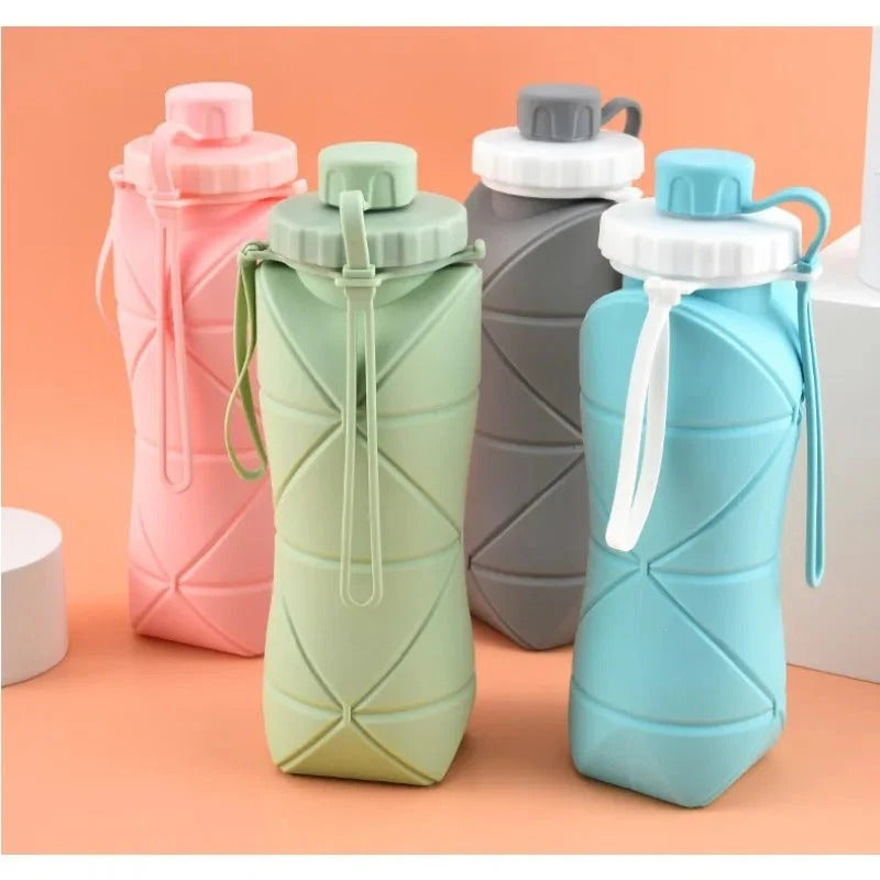 Foldable Silicone Water Bottle | Portable & Leak-Proof