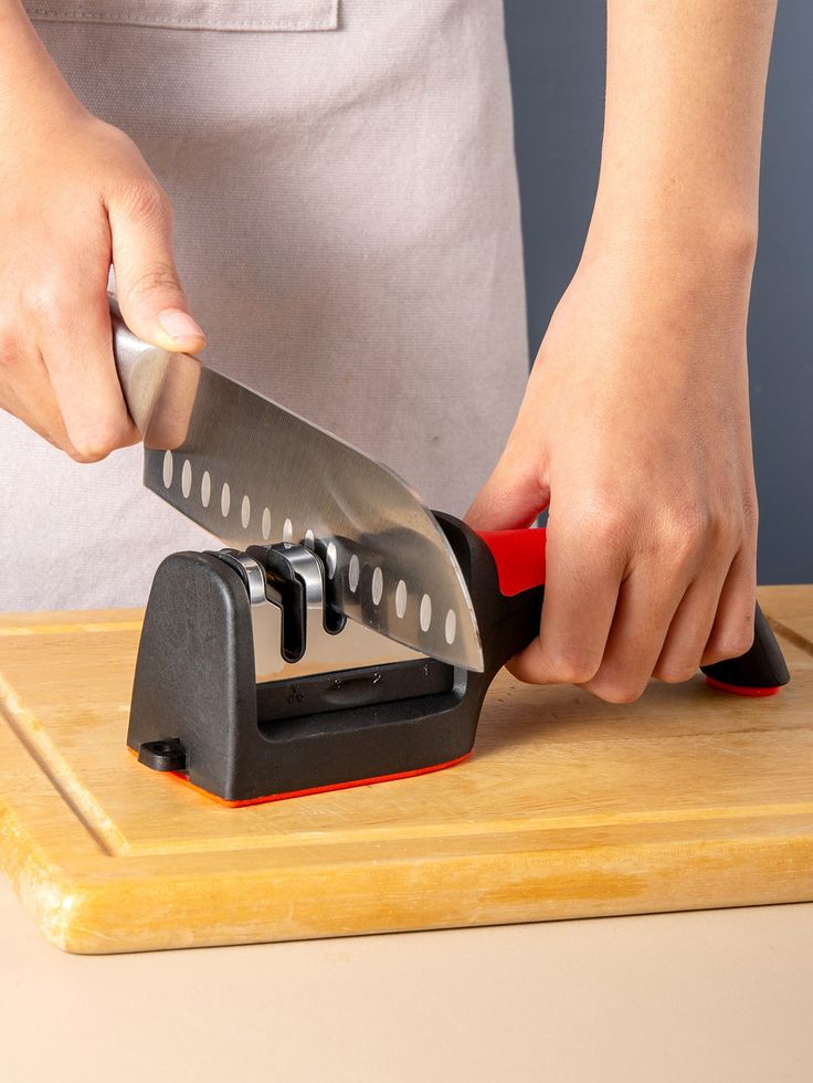Professional 3-Stage Knife Sharpener