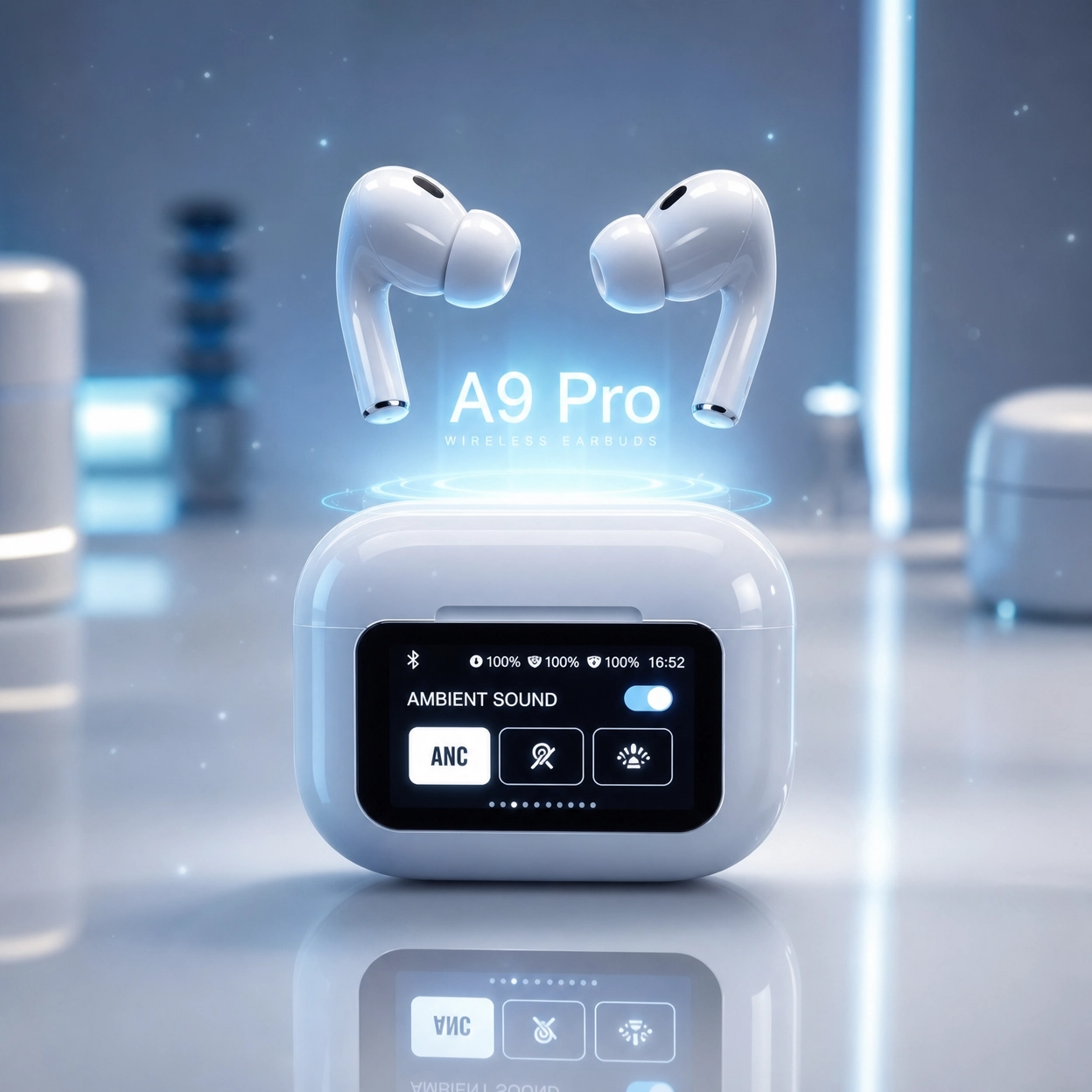 A9 Pro Smart AirPods – ANC/ENC Noise